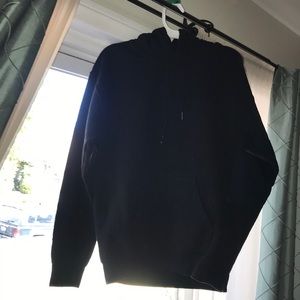 Black hoodie